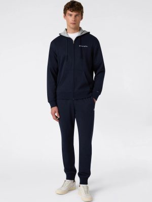 Tuta Completa Leggera con Felpa con Cappuccio e Zip Intera da Uomo