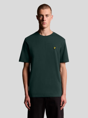 T-shirt girocollo in cotone uomo Lyle&Scott