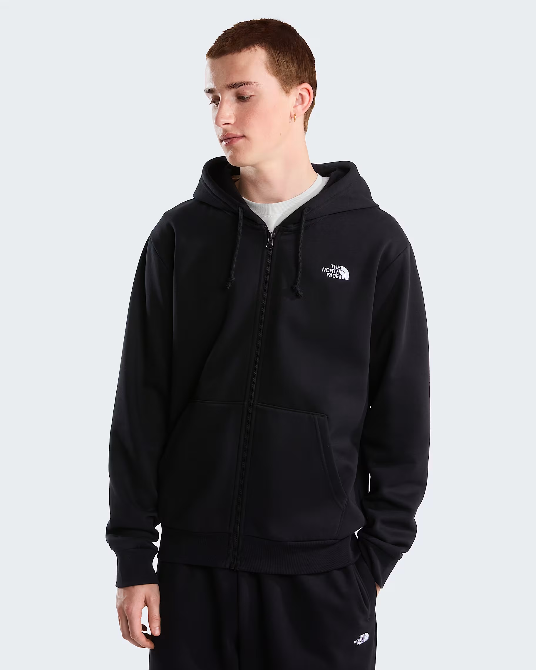 Felpa con cappuccio e cerniera integrale Evolution Simple Dome Regular da uomo